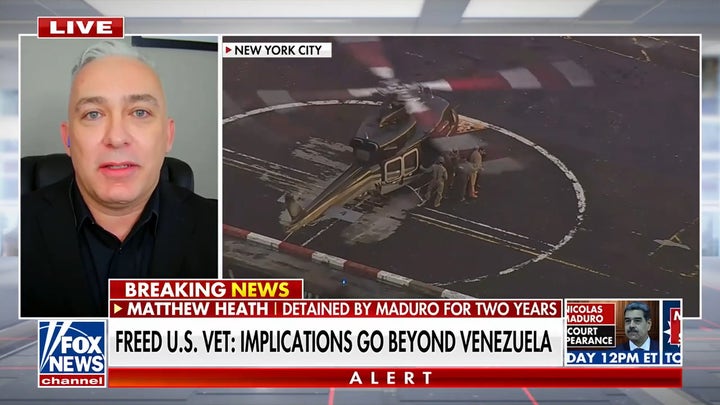 US Marine vet speaks out after two years imprisoned by Maduro, reacts to his capture